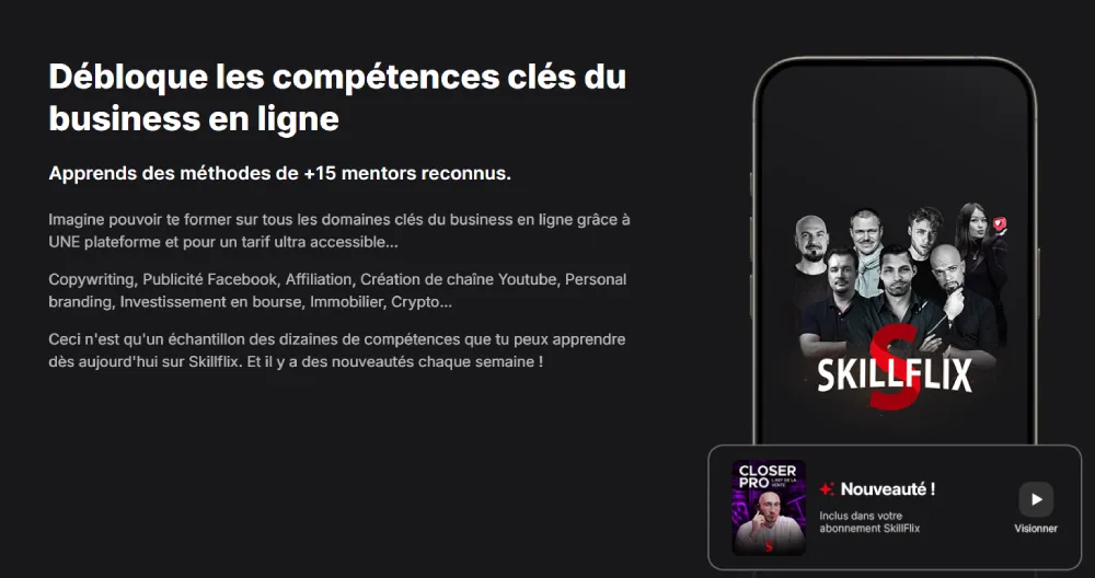 Compétence skillflix
