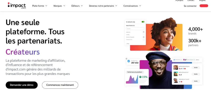 image d'accueil de impact affiliation